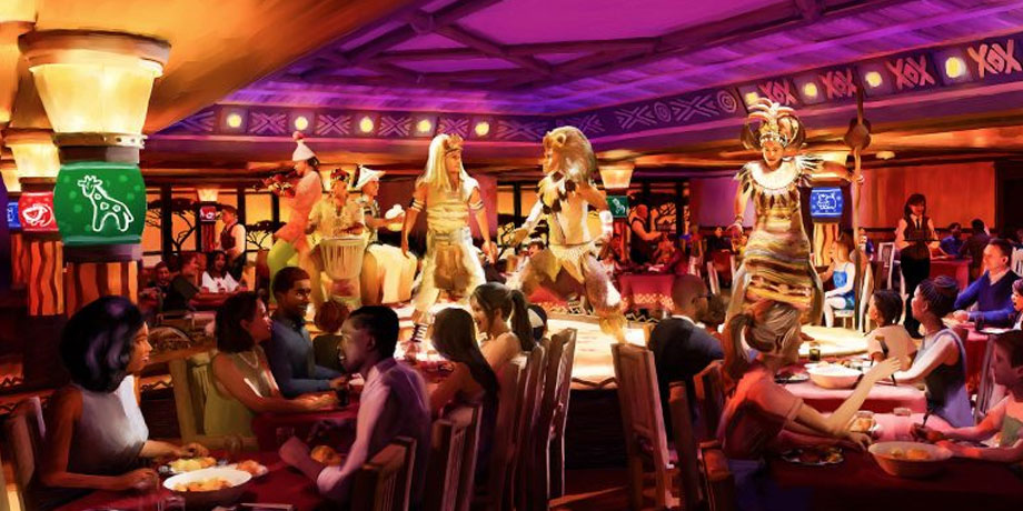 Rapunzel's Royal Table Disney Magic dining